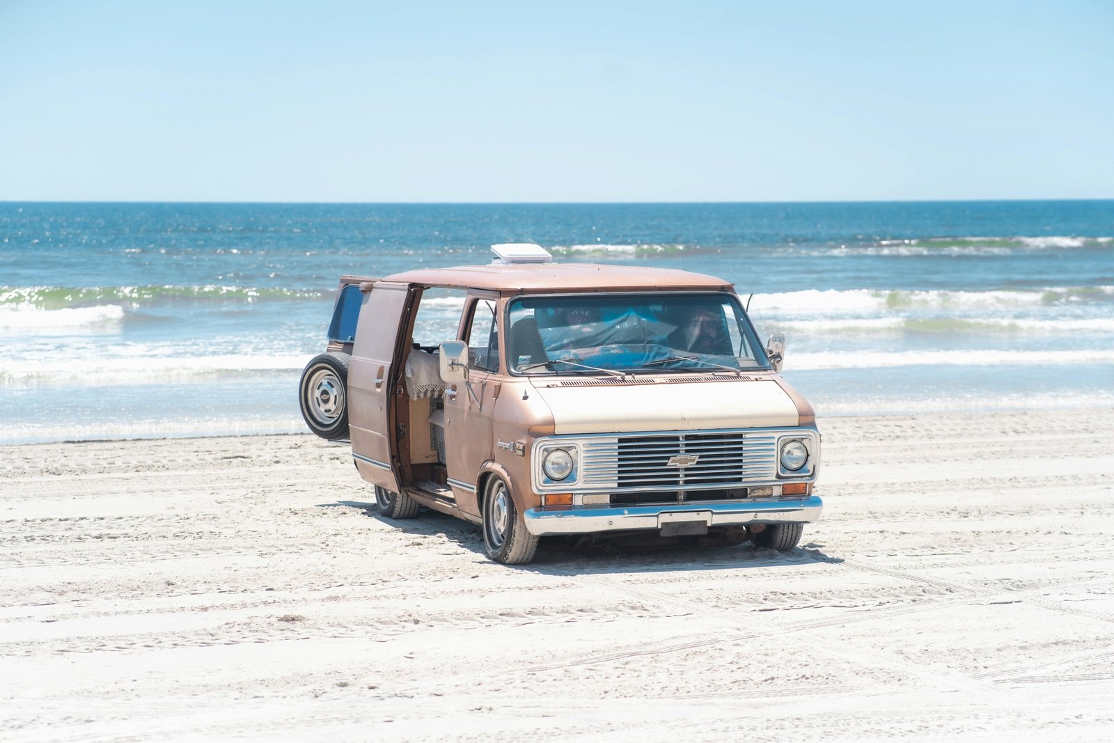 A sunny view of a sandy beach on the Texas Gulf Coast, highlighting one of the best beaches in the region for a perfect vacation.