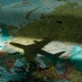 A vibrant collage of the nicest places in Europe to visit, featuring iconic landmarks like the Eiffel Tower in Paris, the Colosseum in Rome, and the blue-domed churches of Santorini, Greece.