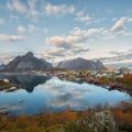 Scenic view of a beautiful destination in September, highlighting pleasant weather, fewer crowds, and the serene atmosphere of shoulder season travel for a perfect autumn vacation.