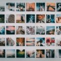 January travel inspiration: montage of sunny beach, snowy mountain, and vibrant city break destinations for a winter escape.