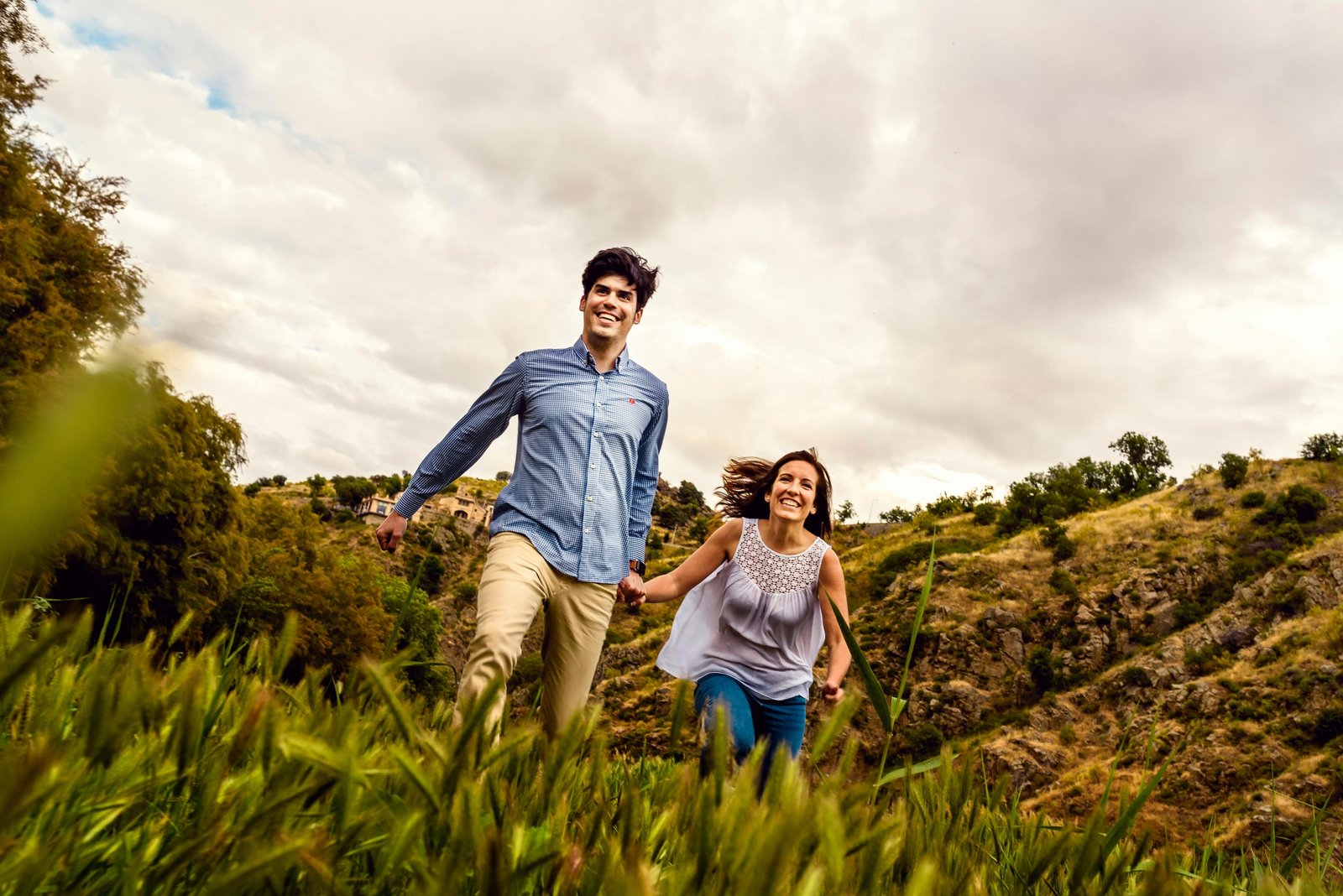 Joyful traveler enjoying a stress-free Spanish vacation, highlighting the convenience and expert planning offered by Spain travel packages for a memorable 2025 adventure.