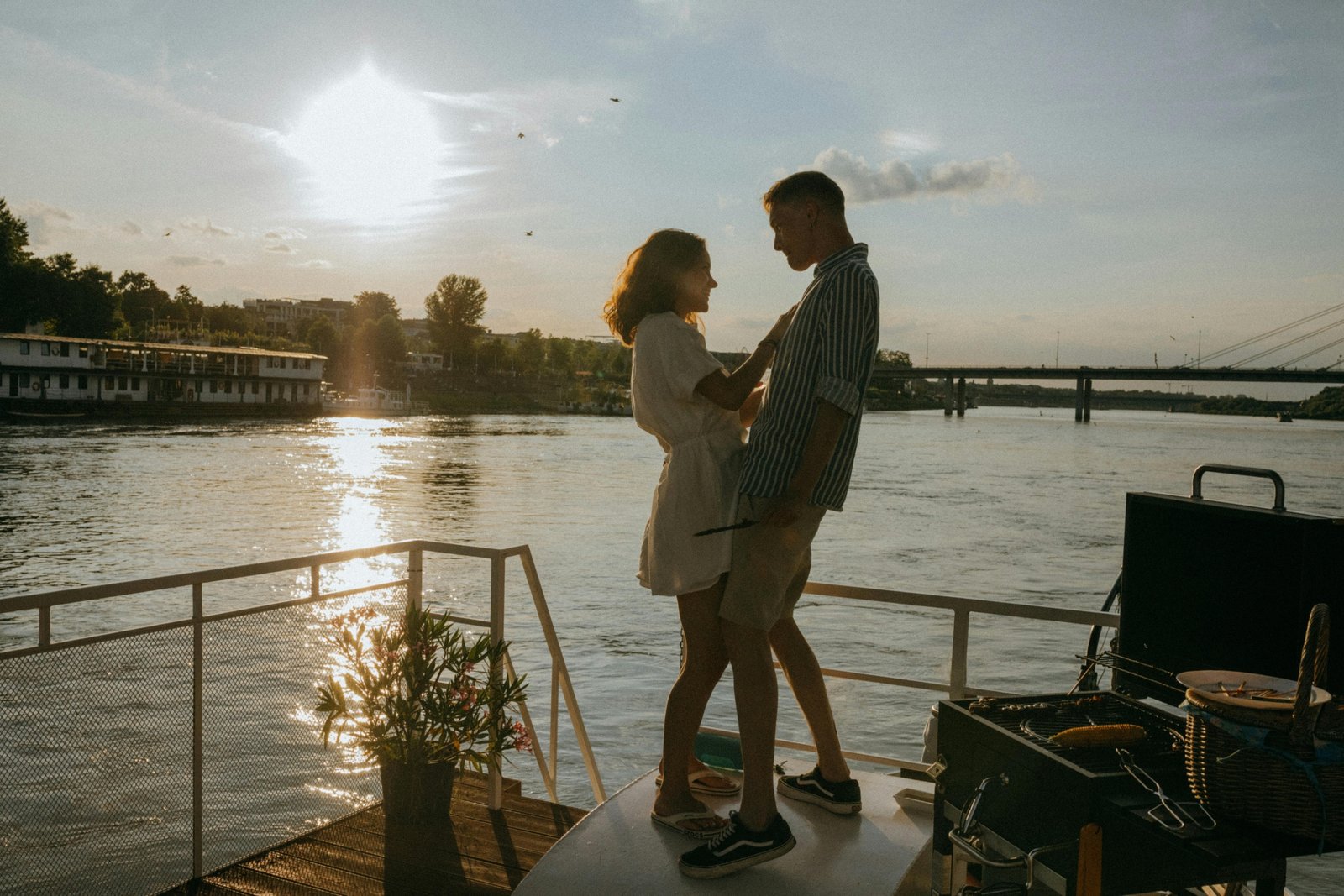 Happy traveler reviewing a custom Tess Travel Solutions itinerary, showcasing personalized, stress-free luxury vacation planning with expert guidance.