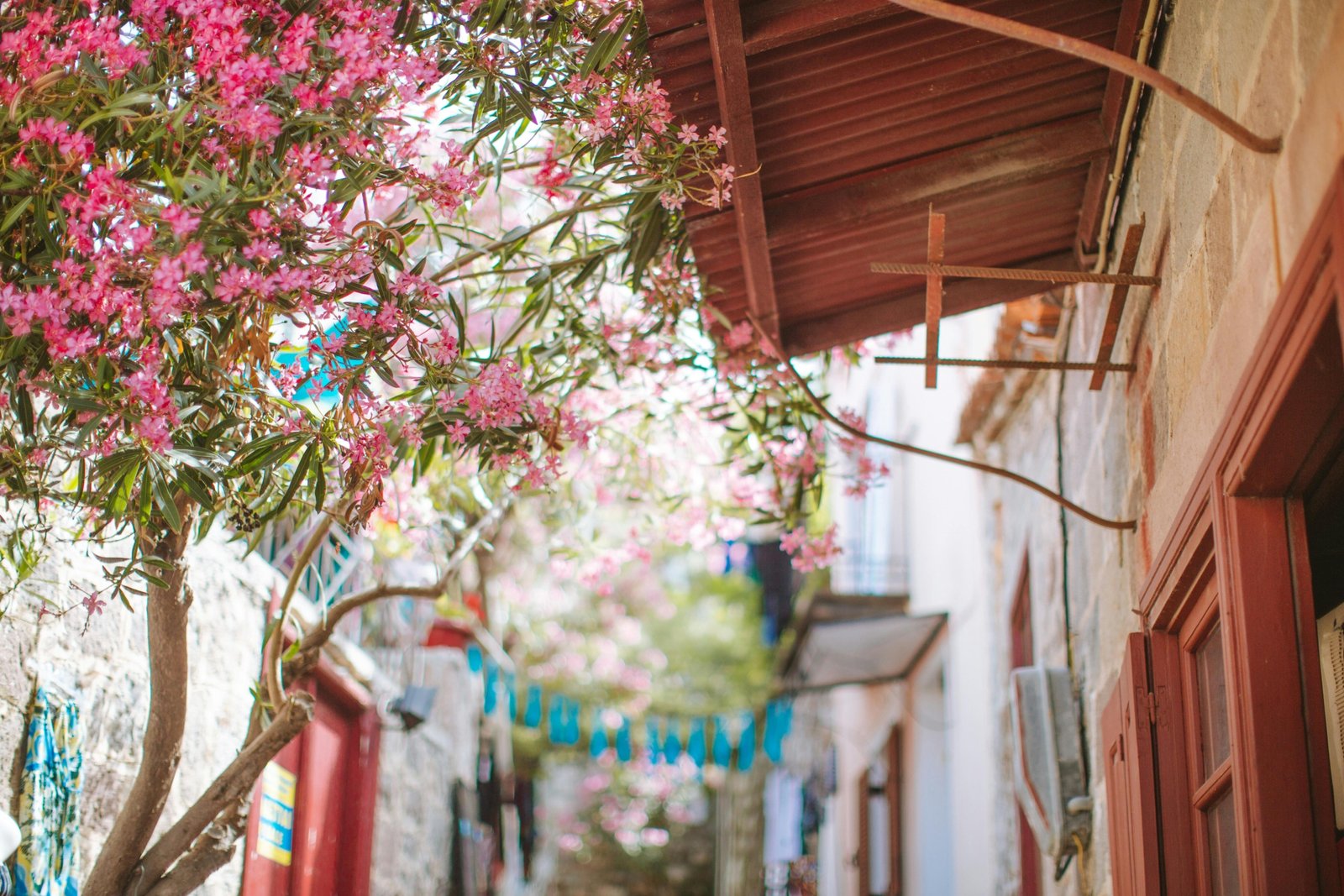 Idyllic spring travel destination showcasing beautiful weather and fewer crowds, representing the best places to travel in May for an unforgettable vacation.