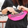 Secure anti-theft travel pocketbook for women, featuring RFID blocking technology and organized compartments for passport, cards, and phone, ensuring peace of mind for travelers.