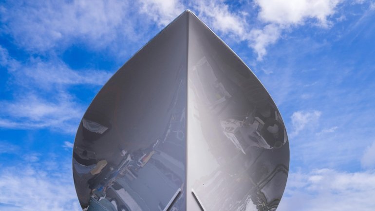 Sleek travel trailer with high-quality aluminum siding, emphasizing durability, lightweight design, and modern aesthetic for RV protection and travel.