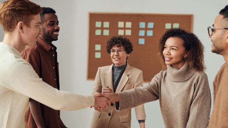Diverse team members working happily at a Love's Travel Stops and Country Stores, showcasing various job roles and career opportunities.