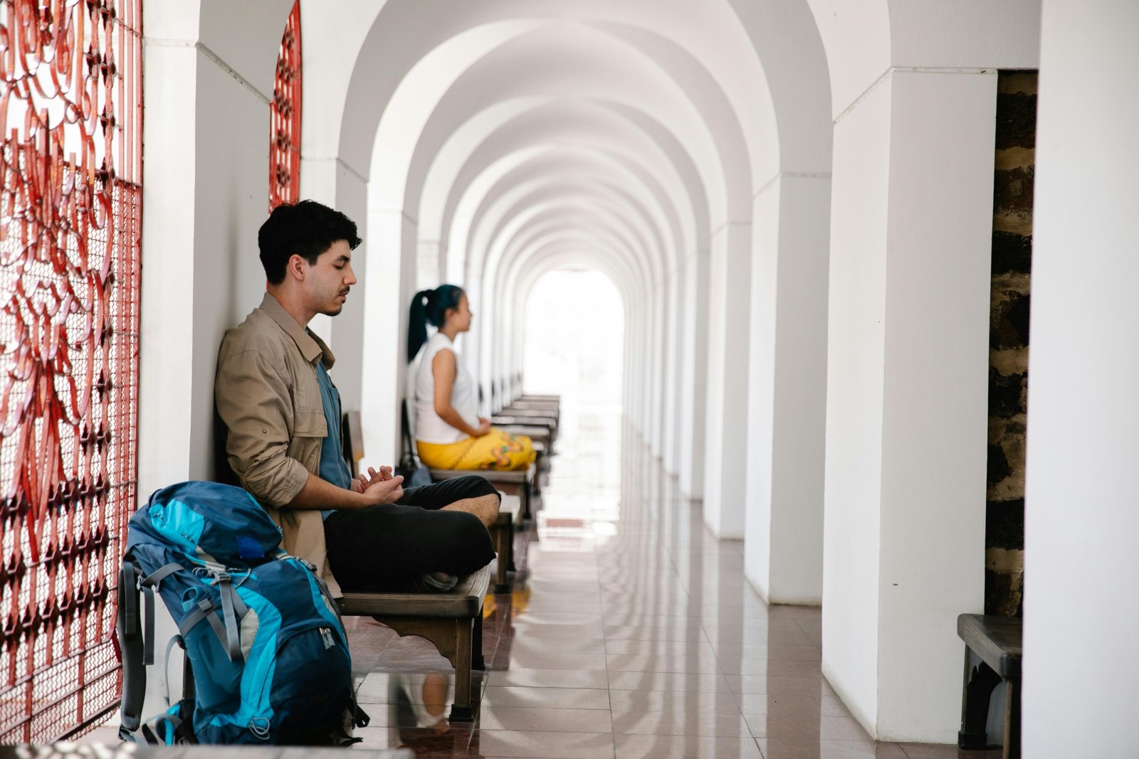 Happy diverse travelers enjoying their trip with peace of mind, confident in their Tin Leg travel insurance coverage for a worry-free journey.