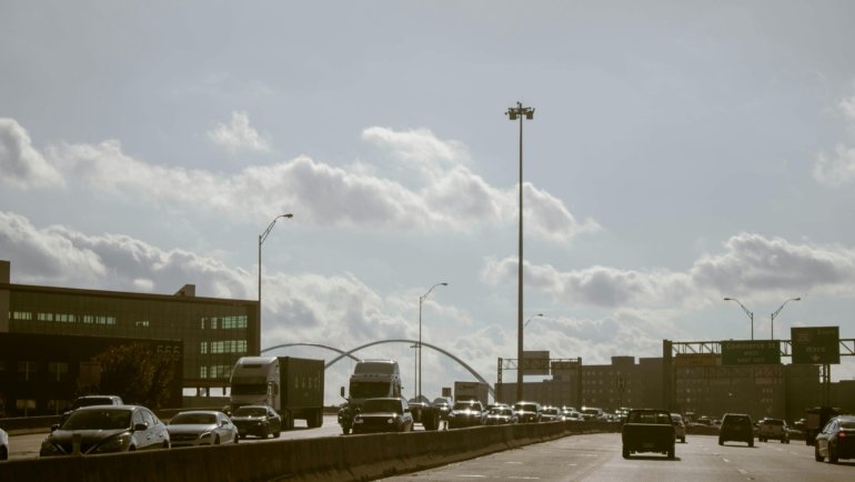 Planeview Travel Plaza Oshkosh WI on US-41, a modern gas station, convenience store, and truck stop offering essential services for travelers and truckers.