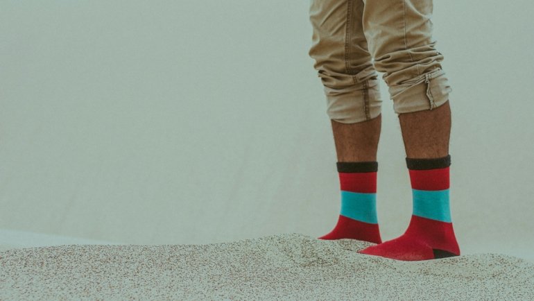 Traveler wearing durable and comfortable travel pants exploring outdoors with ease and style