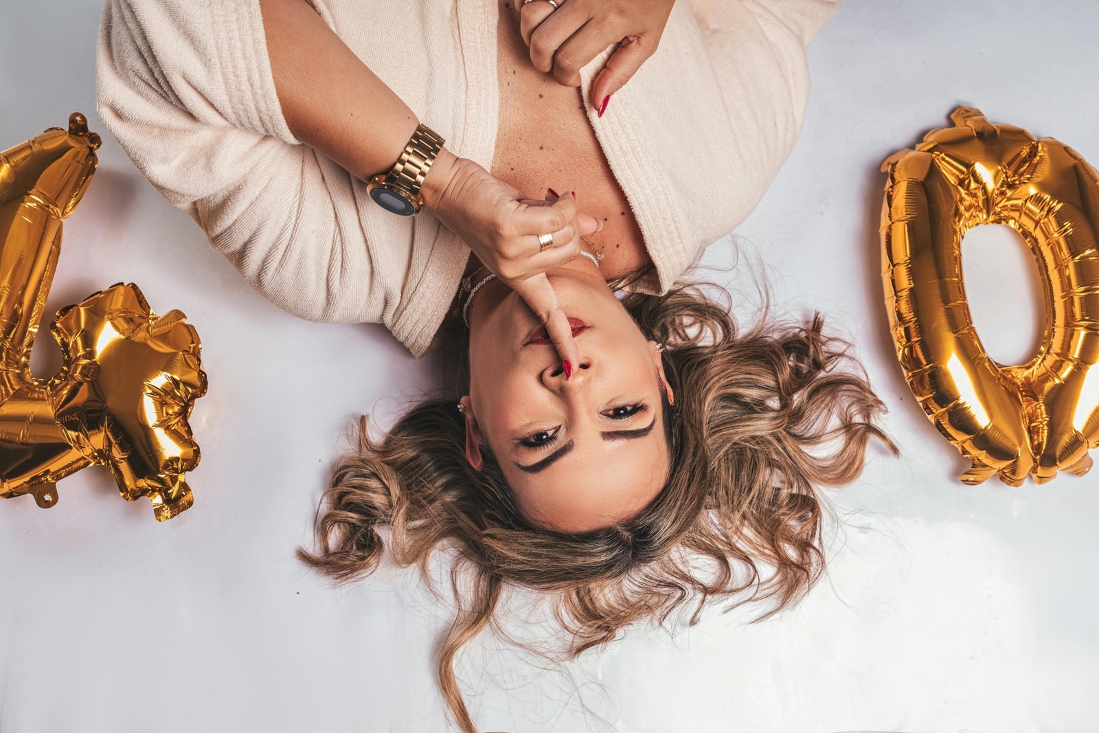 People celebrating 40th birthday during travel with scenic landscape and joyful atmosphere