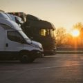 Tyler Travel Center truck stop with fuel pumps, dining options, and rest areas along Texas highway