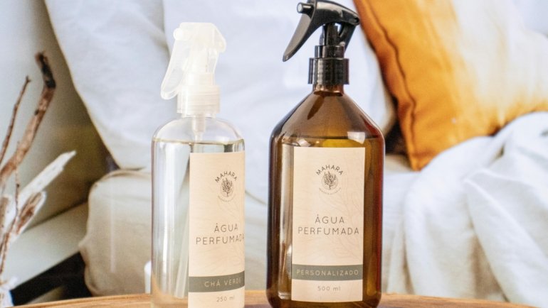 Compact travel spray bottle packed with luggage for convenient on-the-go use during travel