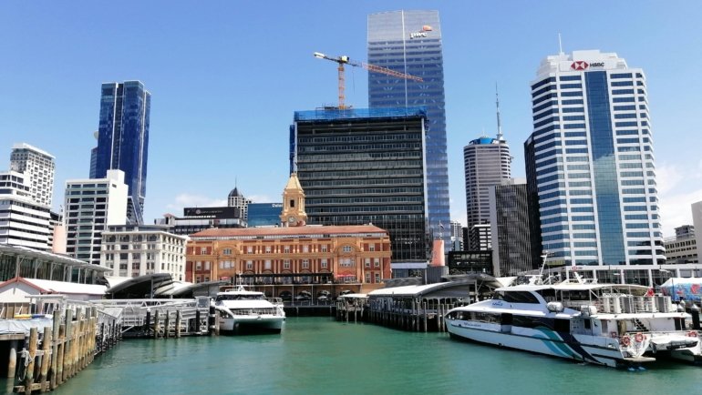 General Travel New Zealand Ltd. modern office building in Auckland city center with professional staff ready to assist travelers