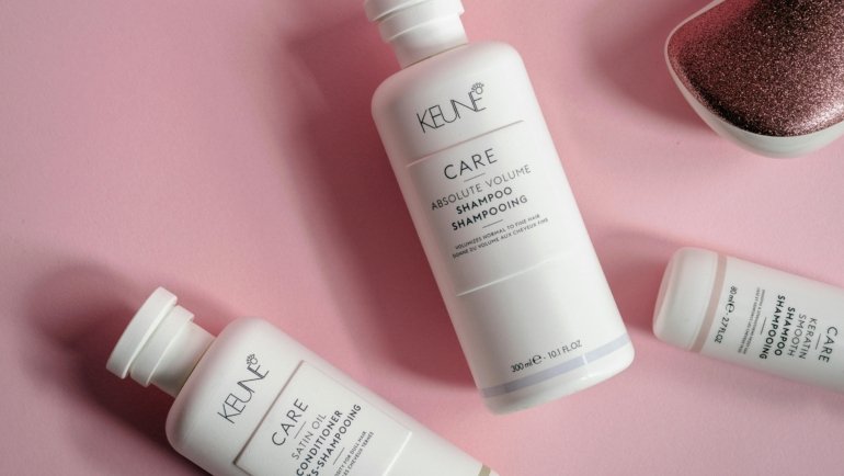 Kevin Murphy travel size hair care products packed in a convenient travel bag for on-the-go styling