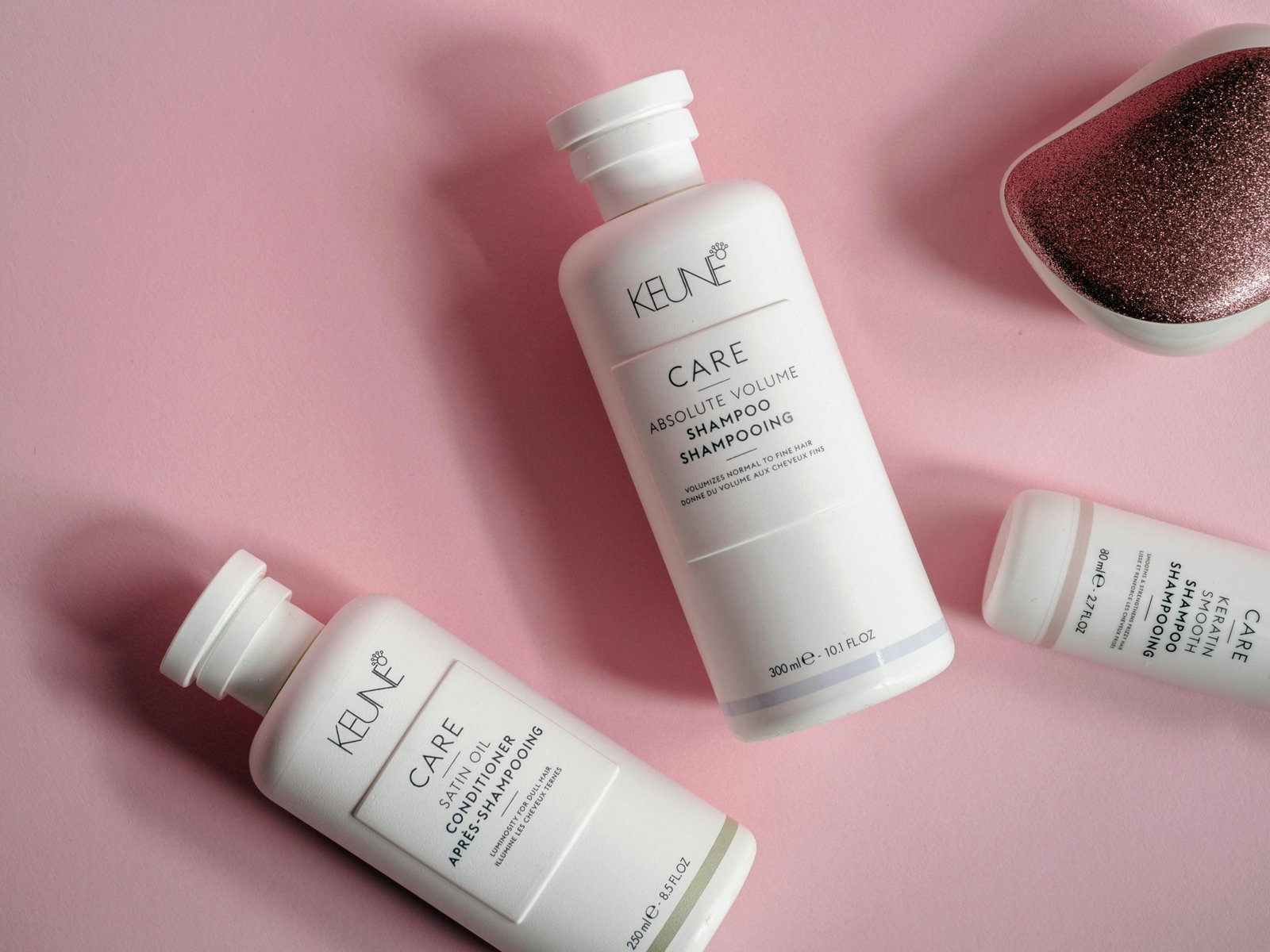 Kevin Murphy travel size hair care products packed in a convenient travel bag for on-the-go styling