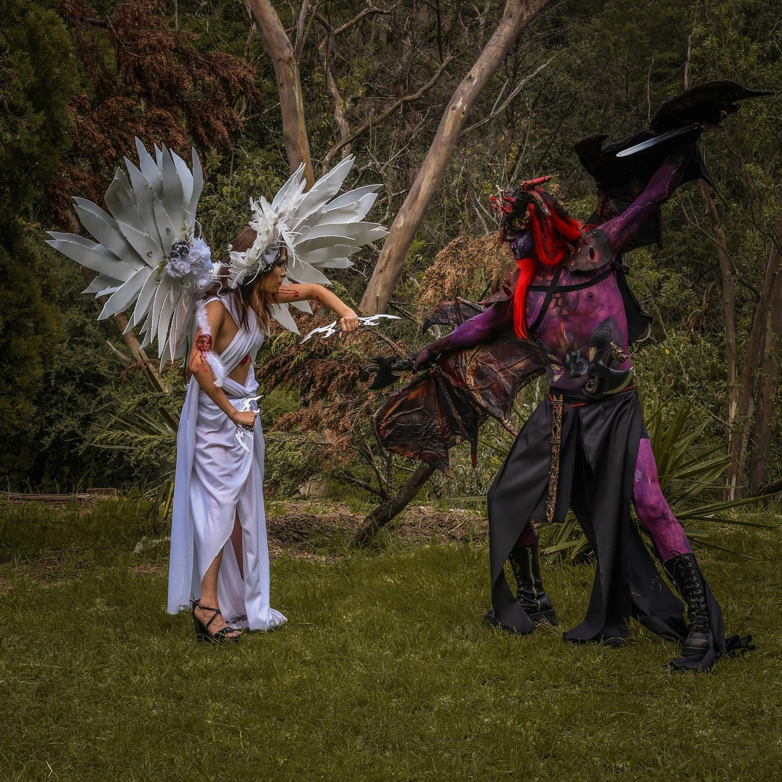 Octopath Traveler 2 inspired fantasy RPG party with diverse jobs and strategic battle roles