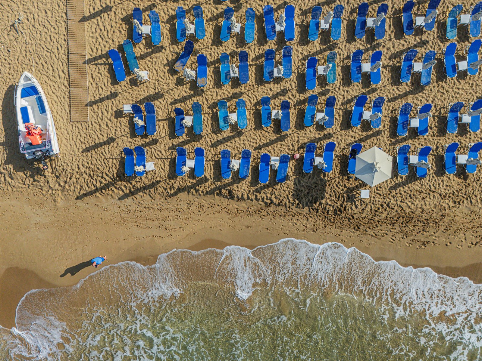 Beautiful September travel destination with mild weather and clear skies ideal for vacation