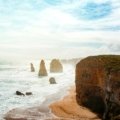 Scenic Australian landscape with iconic wildlife and city view inspiring travel and adventure