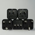 Universal travel power adapter with Indian plug types for safe device charging during India travel