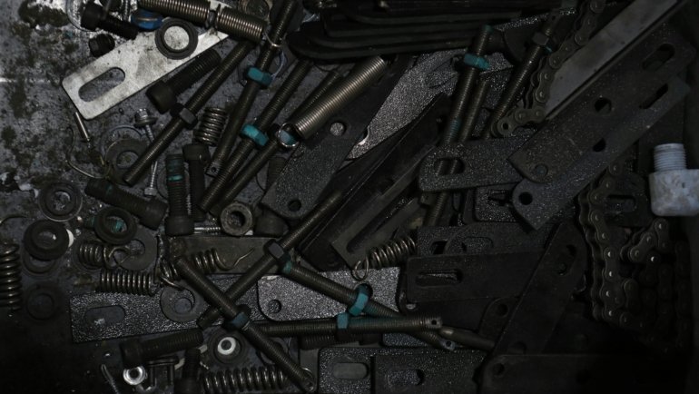 High-quality Jayco travel trailer parts being maintained for safe and reliable RV performance