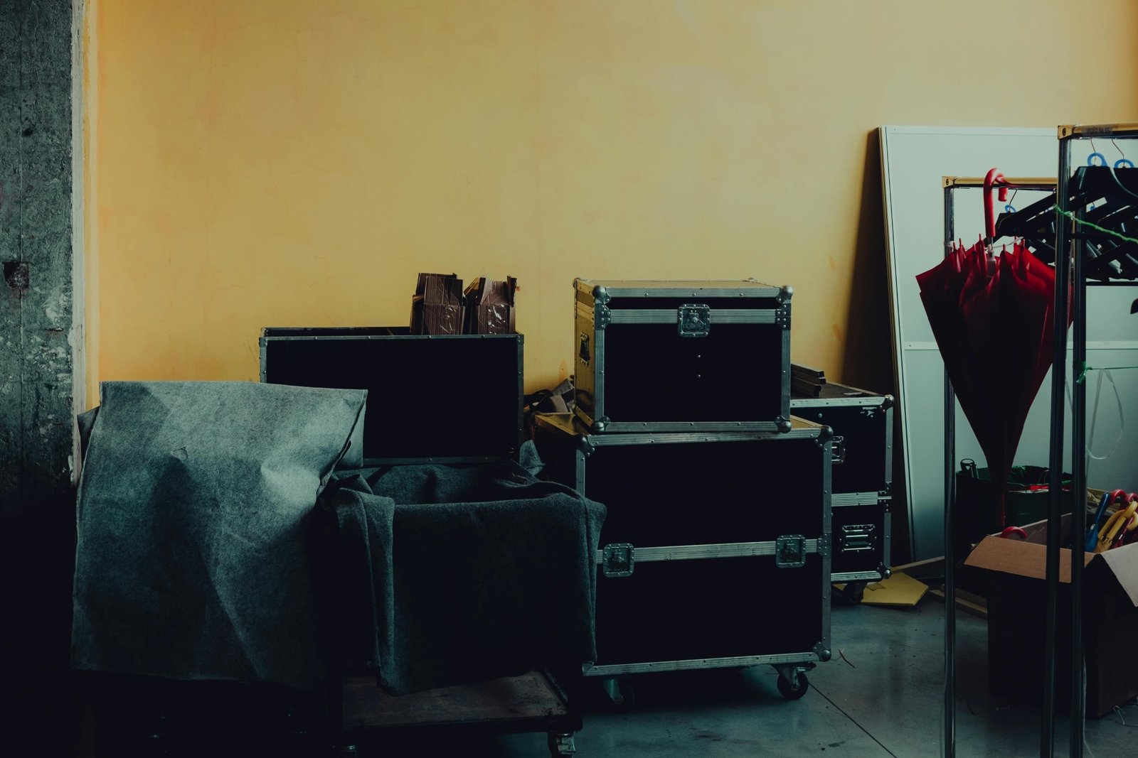 Sturdy bike packed securely in a hard shell travel case for safe air travel