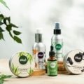 Travel size aloe vera gel bottle with travel essentials for soothing and hydrating skin on vacation
