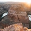 Sunrise over a stunning travel destination featuring mountains and cultural landmarks for unforgettable travel photography