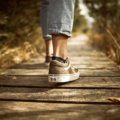 Lightweight breathable slip-on shoes providing comfort and support for all-day walking