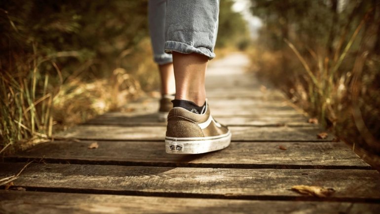 Lightweight breathable slip-on shoes providing comfort and support for all-day walking