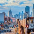 Multiple transportation options from Newark Airport to Manhattan including train, shuttle, taxi, and subway for fast and affordable travel