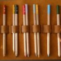 Compact and organized travel art kit being used outdoors for sketching and painting on the go
