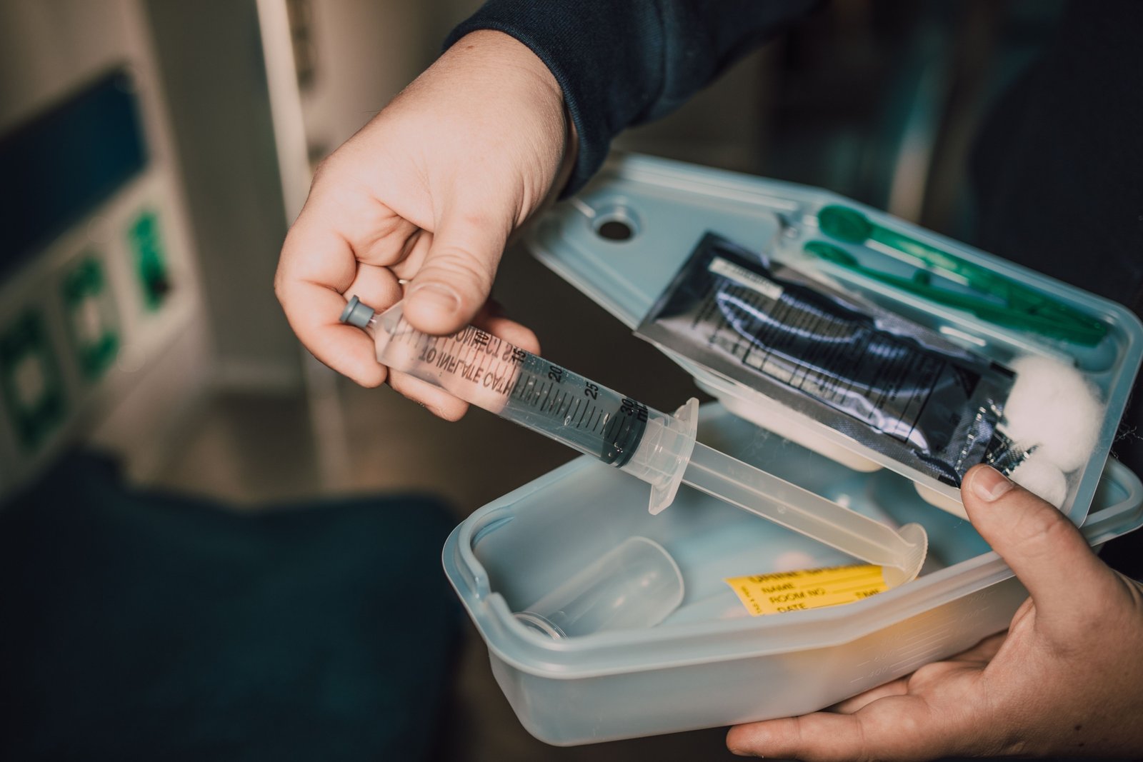 Portable travel sharps container for safe disposal of needles and medical waste during trips