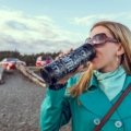 Insulated 20 oz travel mug perfect for commuting and outdoor adventures with leak-proof lid and ergonomic design