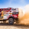 Chevy Colorado ZR2 with long travel DSSV suspension driving on rocky off-road trail