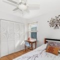 Furnished cozy room with bed, desk, and fast internet ideal for traveling nurse rental housing