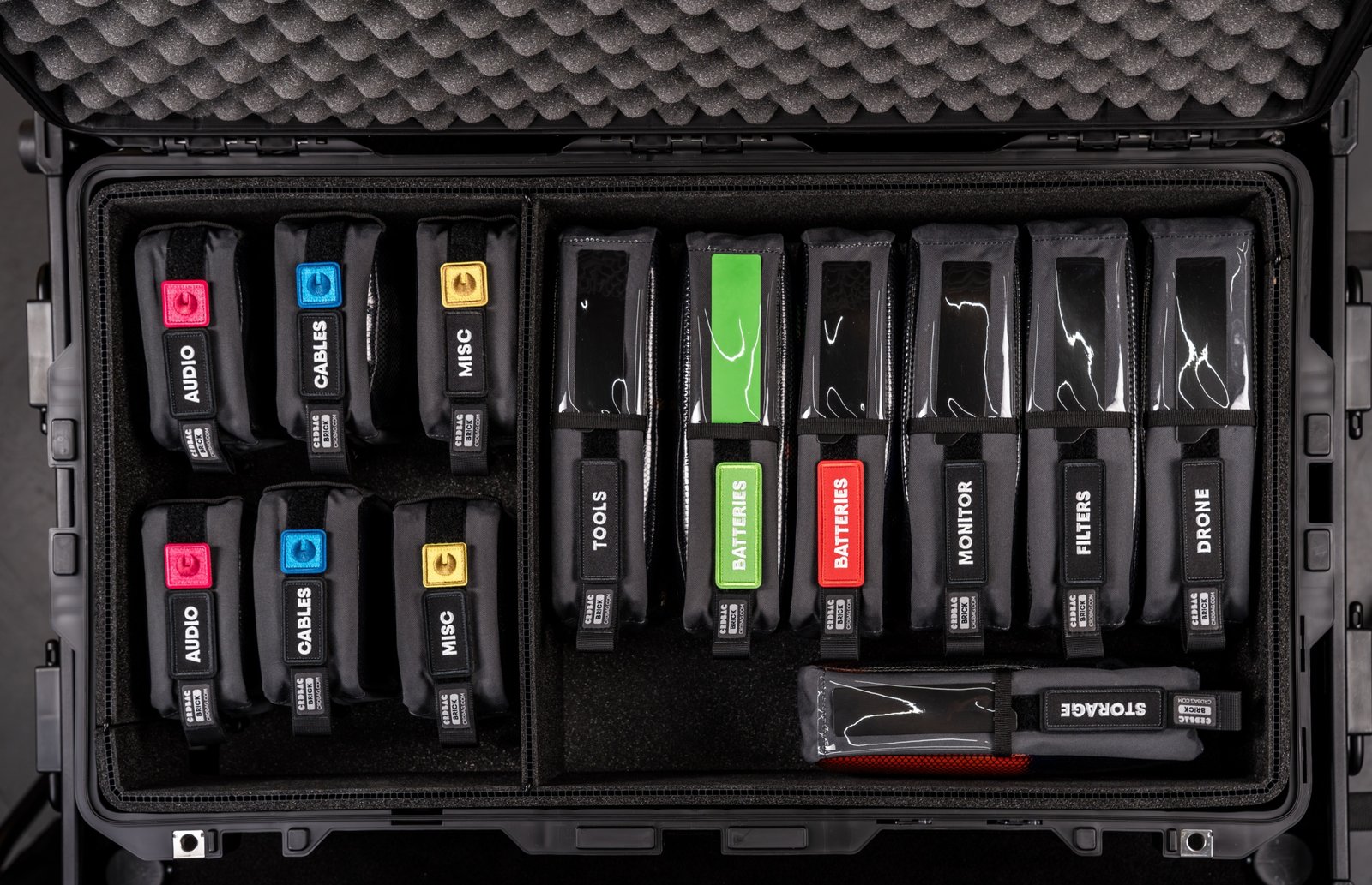 Lightweight EPP foam travel case protecting fragile camera equipment with shock absorption and portability
