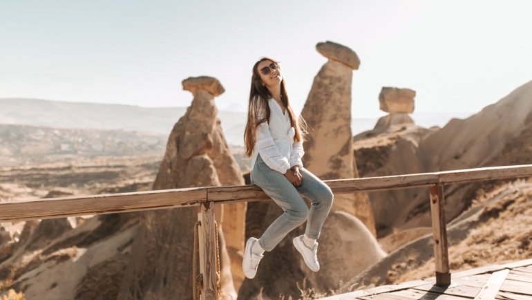 Travel Fox stylish sneakers worn outdoors combining comfort and durability for city and adventure travel